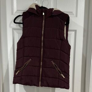 5 for $40. Bundle & Save! Mossimo Supply Co. Burgundy Puffer Vest